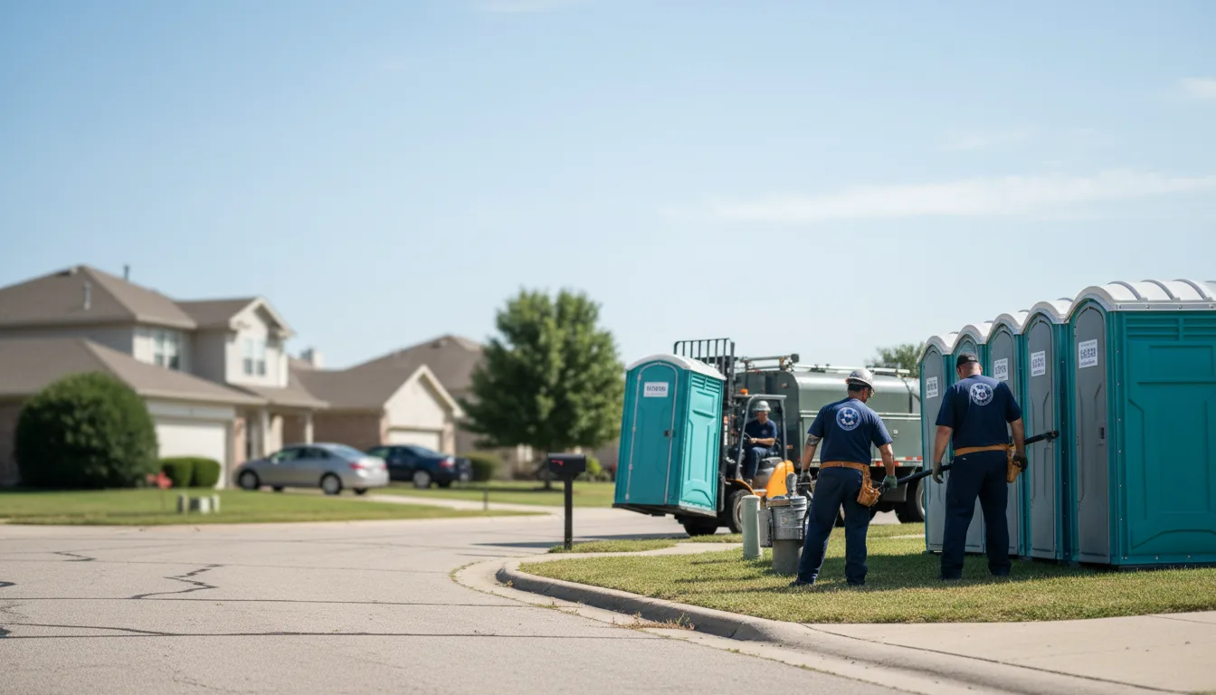 Porta Potty Rental in Stringtown, OK near me
